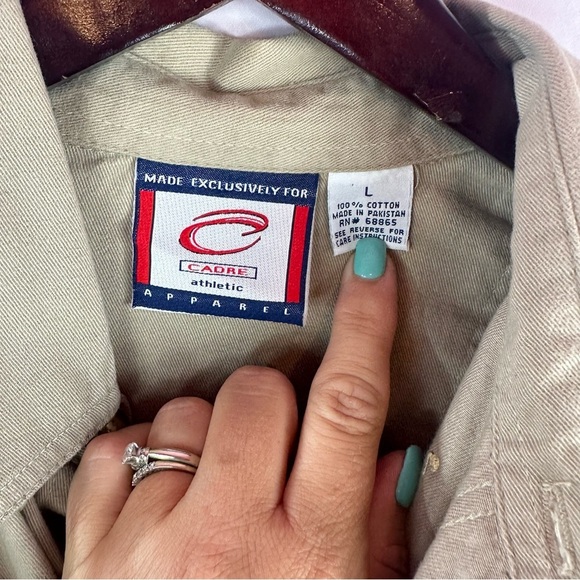 cadre athletic apparel Nebraska cornhuskers collegiate cotton Shirt sz L - Picture 3 of 7